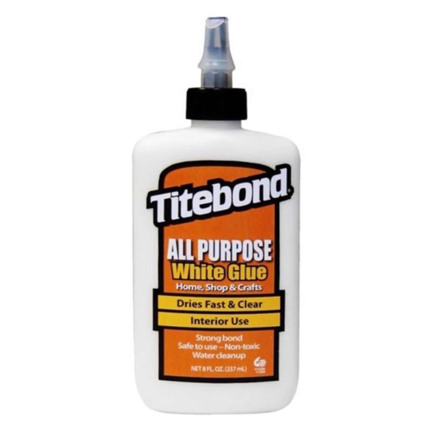 Titebond All Purpose High Strength White Glue 8 oz - Case of 12