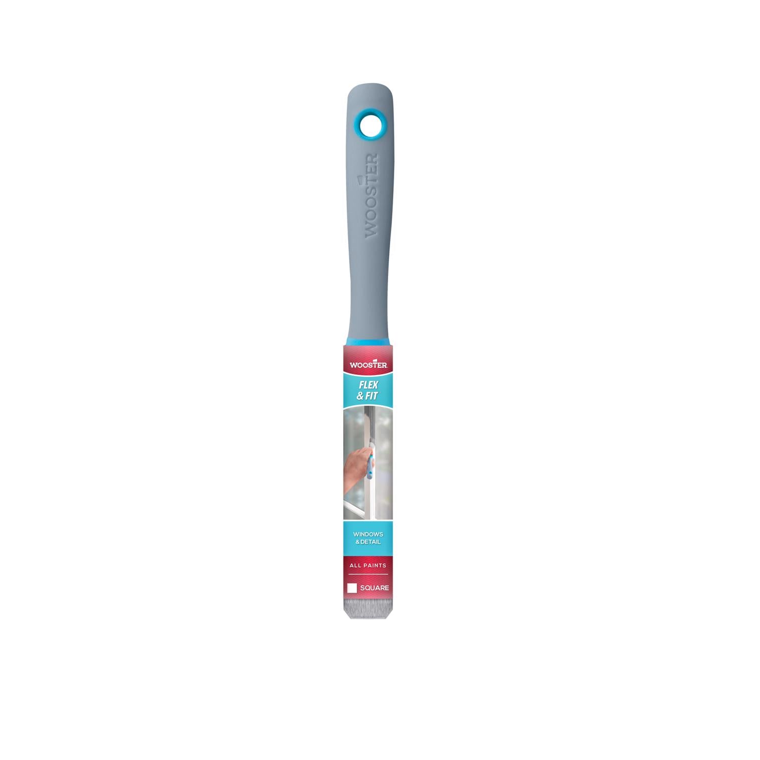 Wooster Flex & Fit 3/4 in. Soft Square Paint Brush - Case of 6
