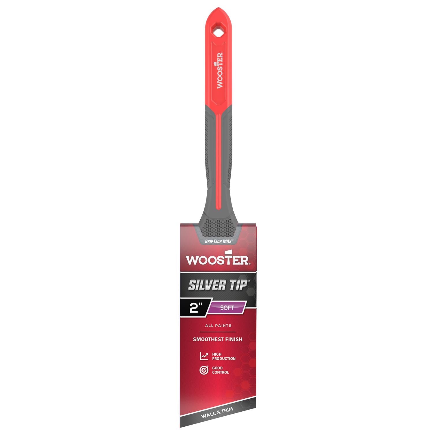Wooster Silver Tip 2 in. Soft Angle Paint Brush - Case of 6