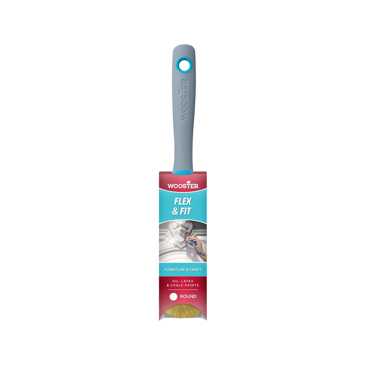 Wooster Flex & Fit 2 in. Soft Round Paint Brush - Case of 6