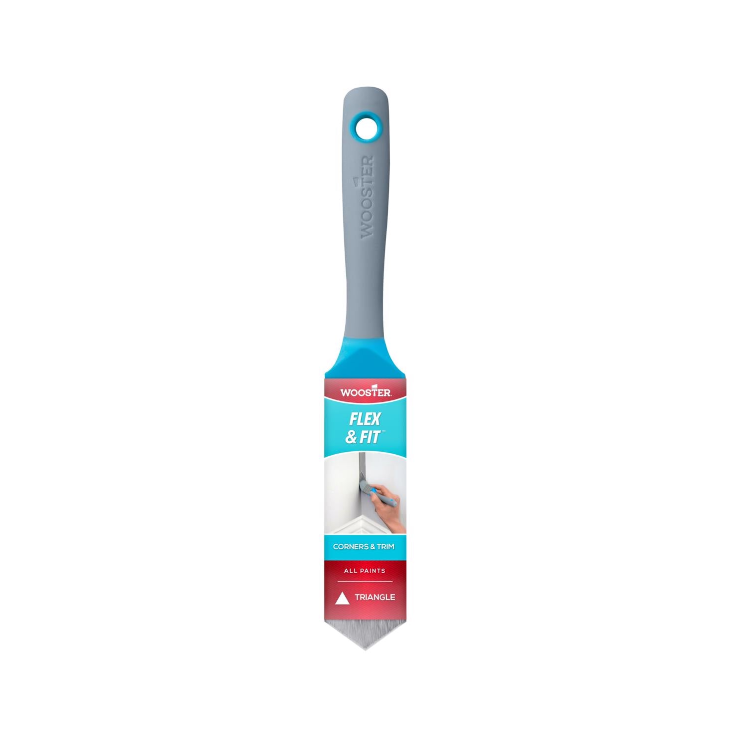 Wooster Flex & Fit 1-1/4 in-lb Soft Triangle Paint Brush - Case of 6