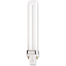 Satco 13-watt Pin-based Compact Fluorescent Bulb [BULB;CFL;13W;GX23BASE-CT]