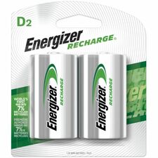 Energizer Recharge Universal Rechargeable D Battery 2-Packs