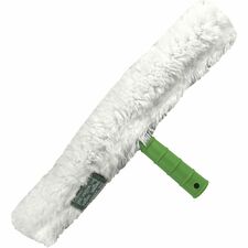 Unger Original StripWasher Strip Pac - 18" Blade - Hook & Loop Fastener - White, Green - 10 / Carton