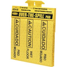 Rubbermaid Commercial Bilingual Over-The-Spill Pads [PAD;TABLET;OVERSPILL-CT]