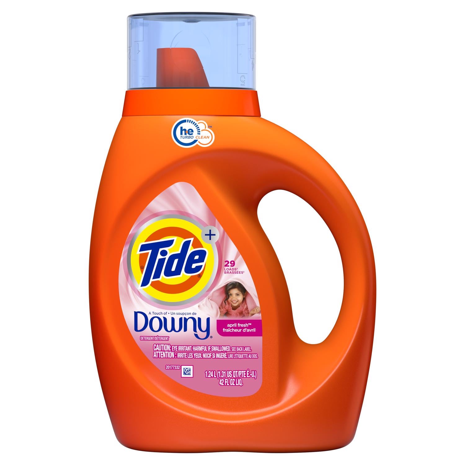 Tide HE Downy April Fresh Scent Detergent Liquid 42 fl. oz. 1 pk - Case of 6