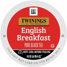 Twinings of London English Breakfast Black Tea K-Cup - 24 / Box