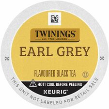 Twinings of London Earl Grey Flavoured Black Tea K-Cup - 24 / Box