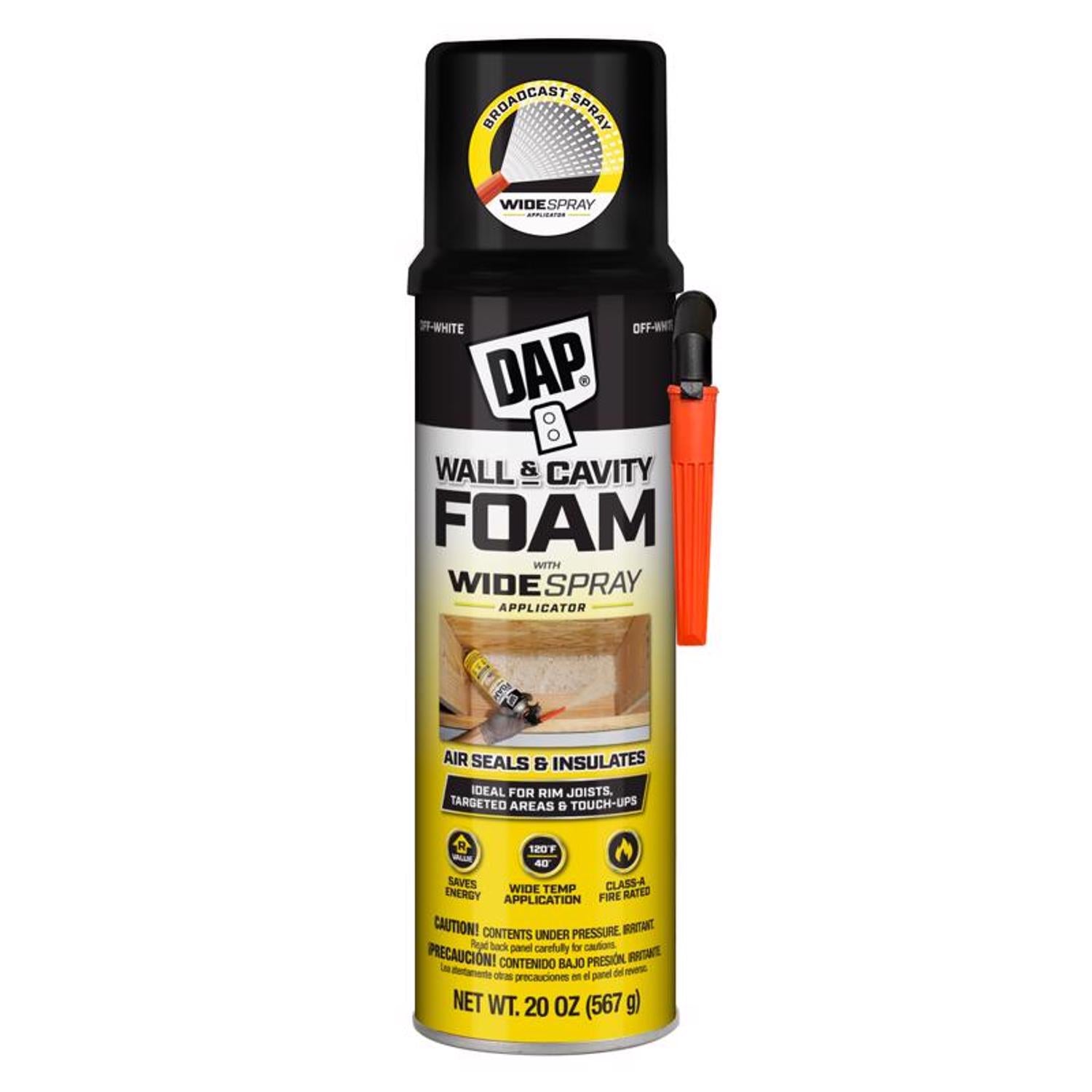 DAP Off-White Polyurethane Foam Wall & Cavity Foam Sealant 20 oz - Case of 6