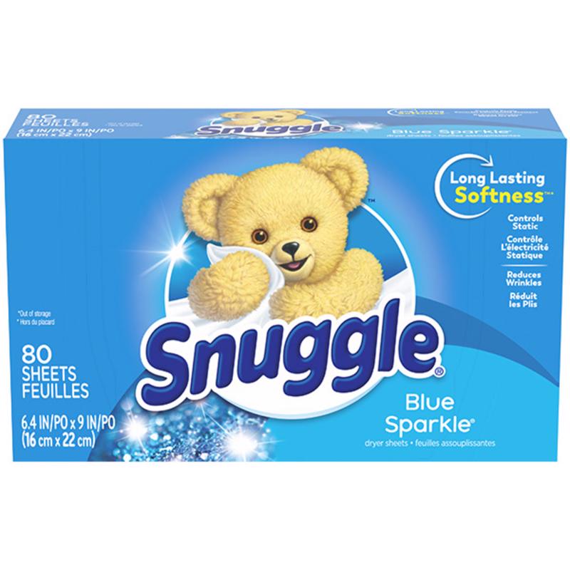 SNUGGLE - Snuggle Blue Sparkle Fresh Scent Fabric Softener Sheets 1 pk