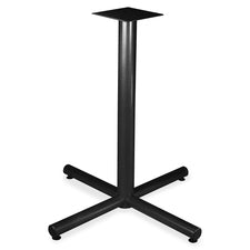 Lorell Hospitality 42" Bistro-Height Tabletop X-leg Base [BASE;X;F/42" TOP;40.75"H;BK-EA]