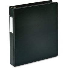 Business Source 1.5" D-Ring Binder [BINDER;DRING;LBLHLD;1.5";BK-EA]