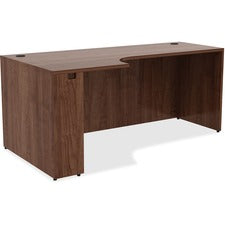 Lorell Essentials Series Left Corner Credenza [DESK;SHELL;LFT EXT;71X24;WT-EA]