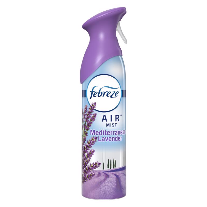 FEBREZE - Febreze Air Effects Mediterranean Lavender Scent Air Freshener Spray 8.8 oz Liquid 1 pk - Case of 6