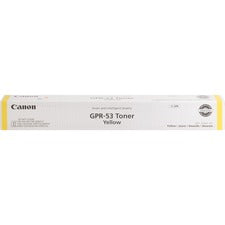 Canon GPR-53 Original Laser Toner Cartridge - Yellow - 1 Each - 19000 Pages