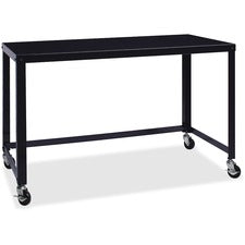 Lorell SOHO Personal Mobile Desk [DESK;MOBILE;RTA; 48";BLACK-EA]