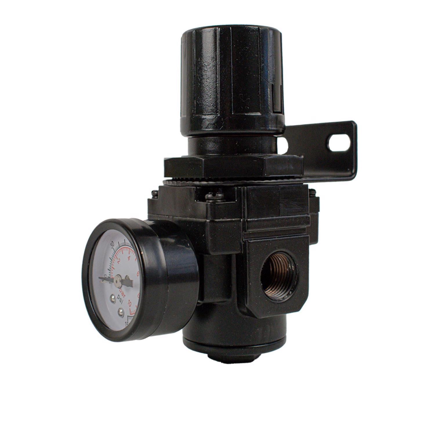 Forney Plastic Air Line Regulator 3/8 in. FNPT 250 psi 1 pc - Case of 2