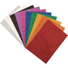 Creativity Street Wonderfoam Glitter Sheets [SHEETS;WNDRFM;GLTR;8.5X11.5-PK]