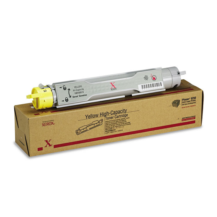 Xerox - 106R00674 High-Yield Toner, 8,000 Page-Yield, Yellow