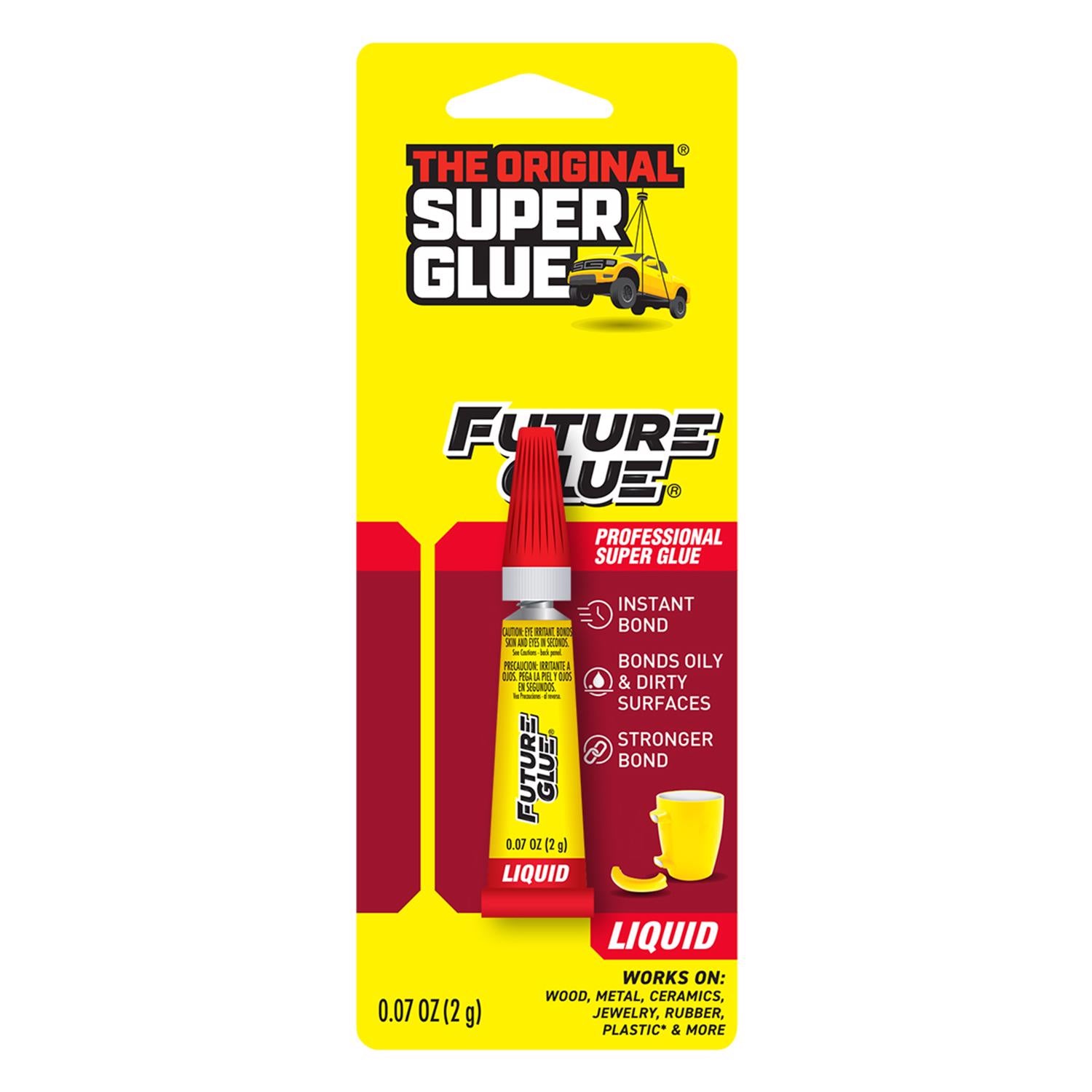Future High Strength Clear/Transparent Super Glue 0.07 oz - Case of 12