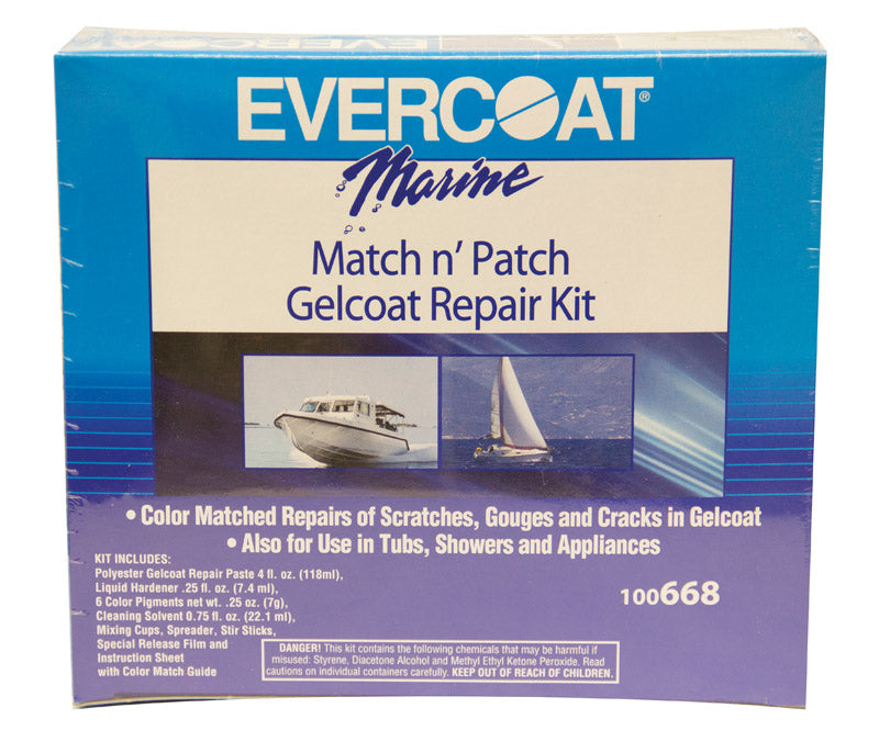 EVERCOAT - Evercoat Match N Patch Gel Coat Repair Kit