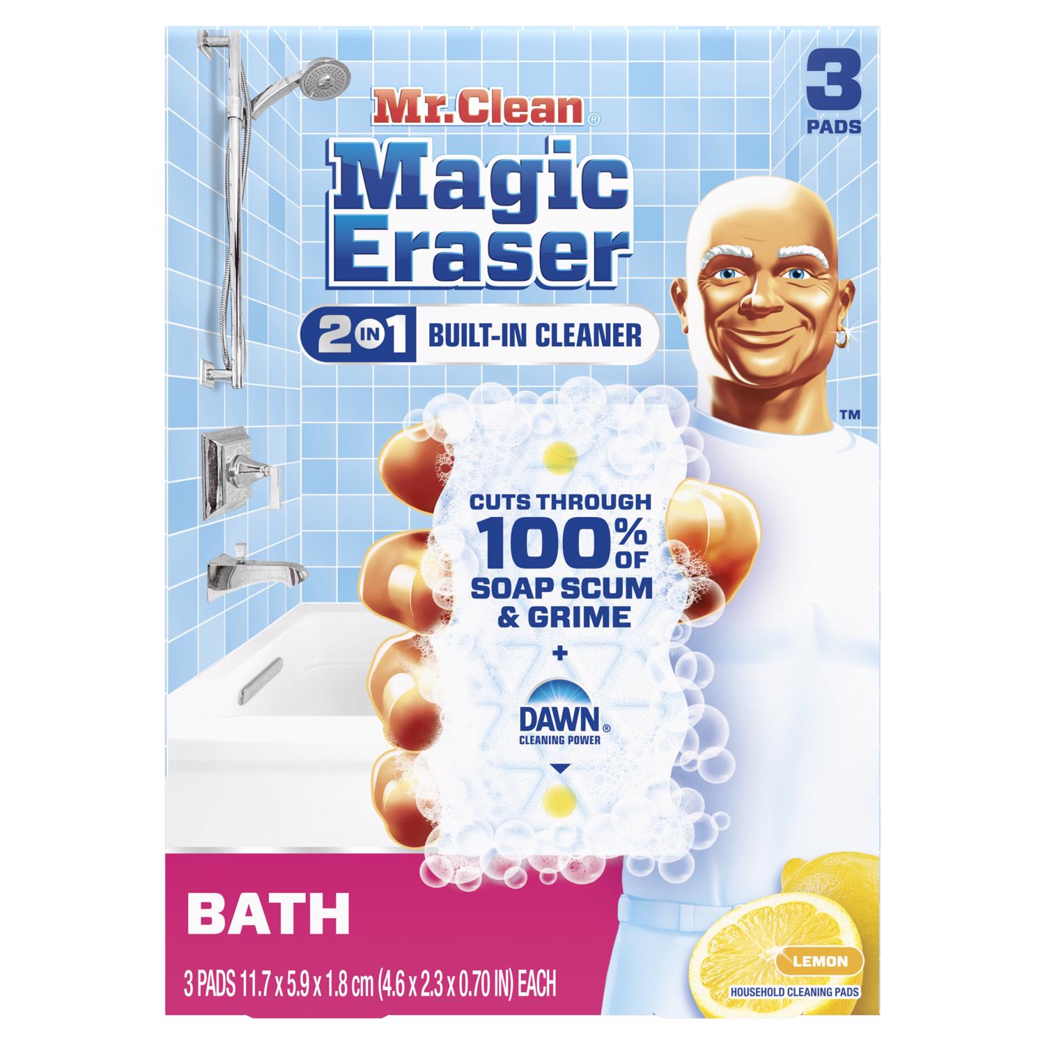 Mr. Clean Magic Eraser Non-Scratch Cleaning Pad For All Purpose 4.6 in. L 3 pk - Case of 6