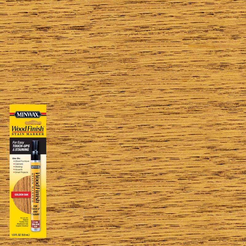 MINWAX - Minwax Wood Finish Stain Marker Semi-Transparent Golden Oak Oil-Based Stain Marker 0.33 oz