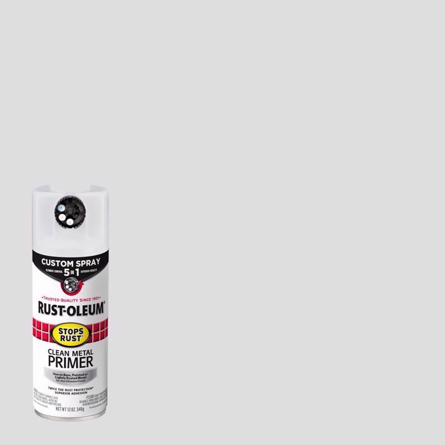 Rust-Oleum Stops Rust Flat White Primer Spray 12 oz - Case of 6