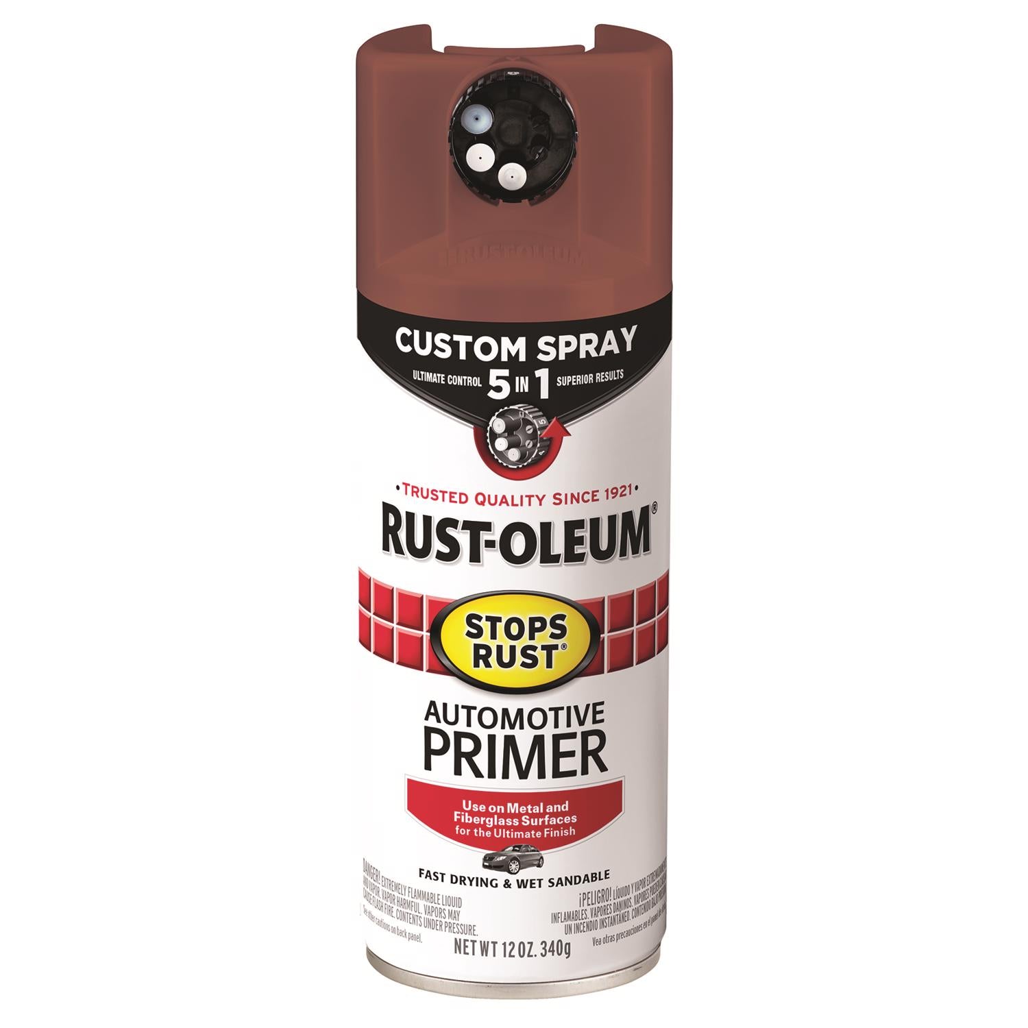 Rust-Oleum Stops Rust Flat Red Primer Spray 12 oz - Case of 6
