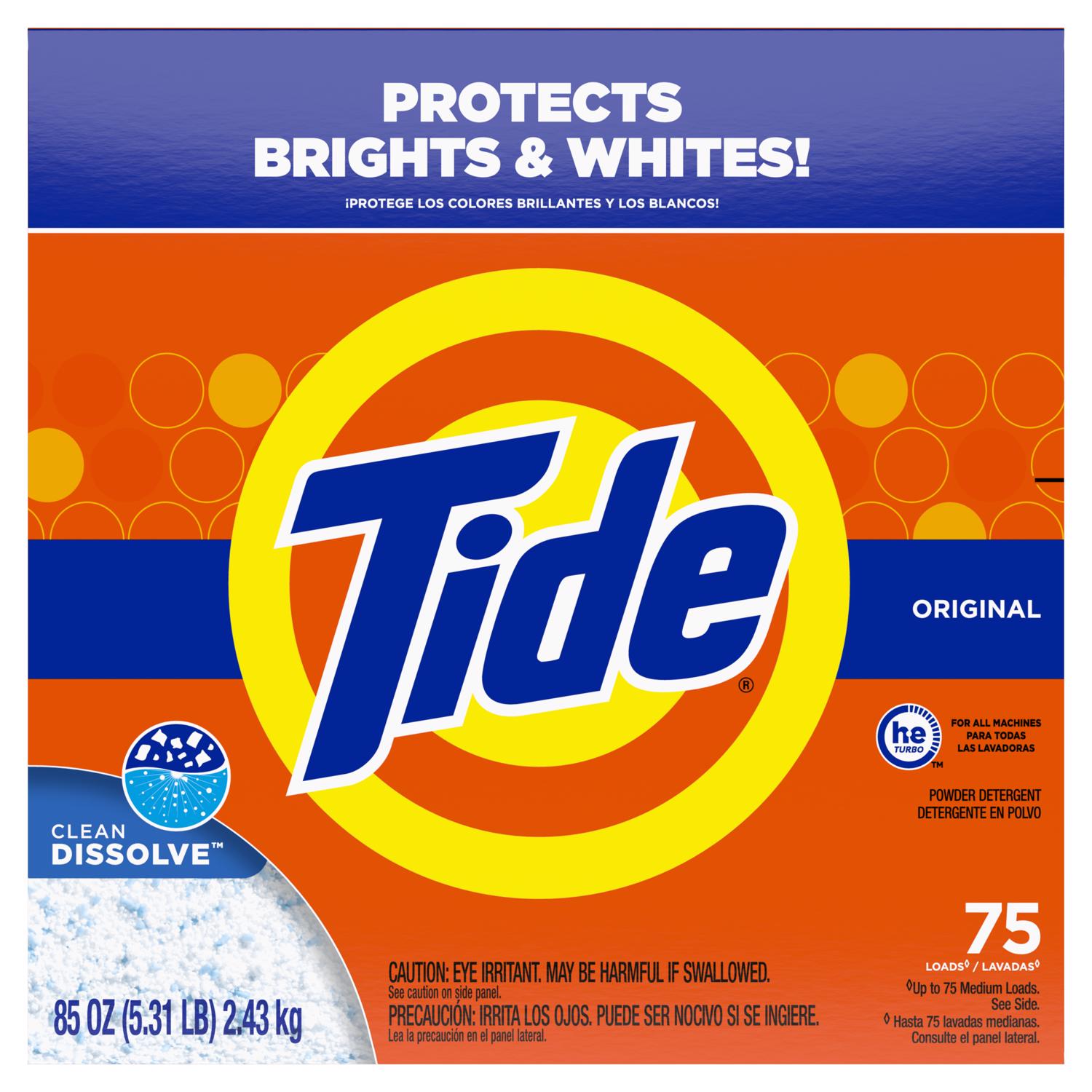 Tide Original Scent Laundry Detergent Powder 85 oz 1 pk