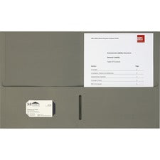 Business Source Letter Portfolio [PORTFOLIO;DBPKT;8.5X11.5;GY-BX]