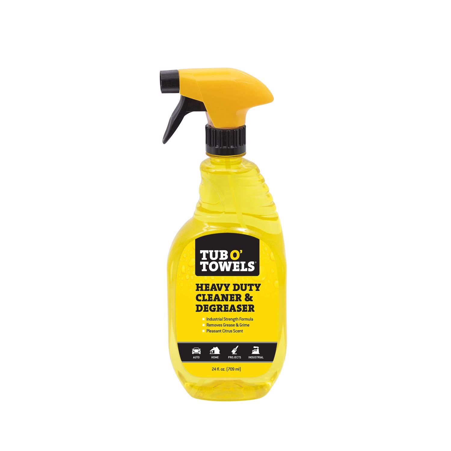 Tub O' Towels Citrus Scent Cleaner and Degreaser 24 fl. oz. Spray
