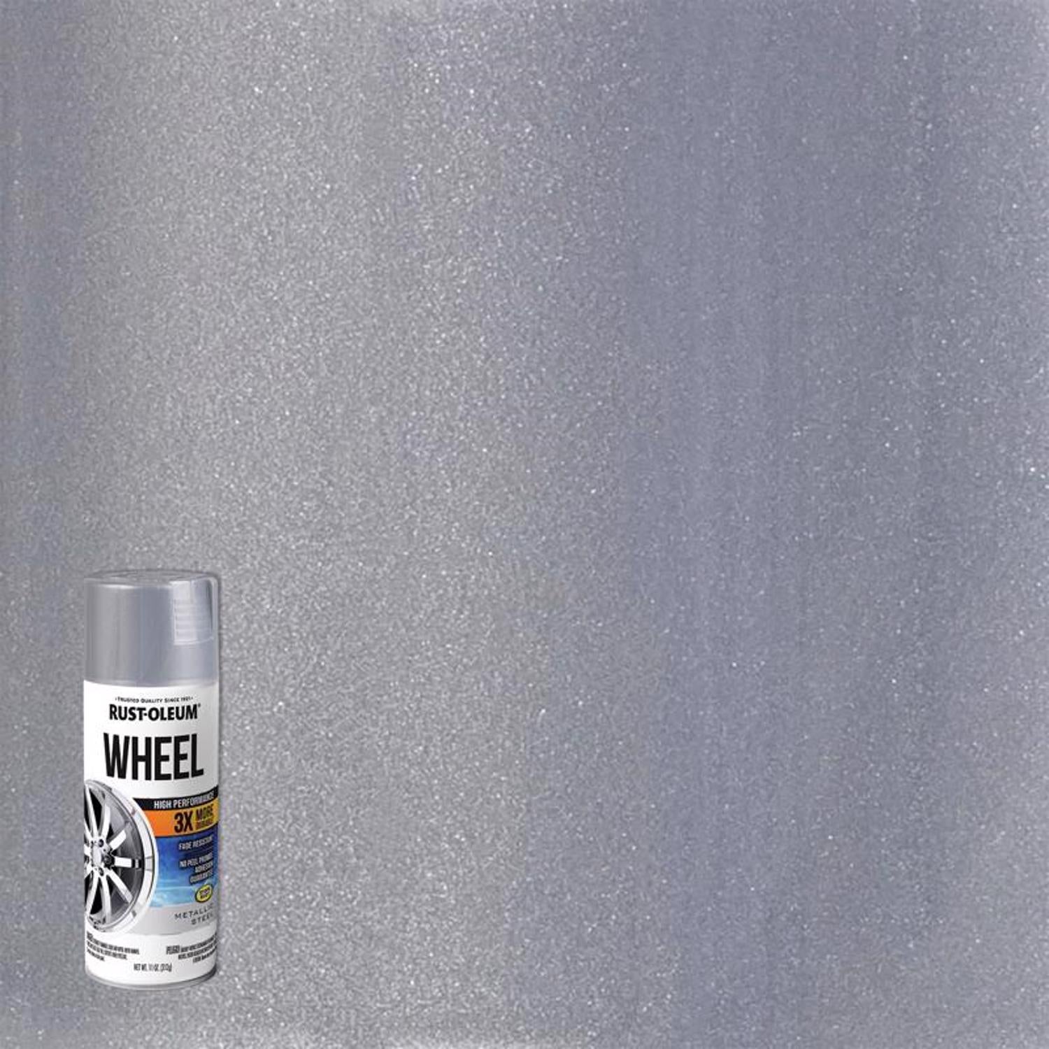 Rust-Oleum Metallic Steel Spray Paint 11 oz - Case of 6