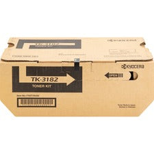 Kyocera TK-3182 Original Laser Toner Cartridge - Black - 1 Each - 21000 Pages