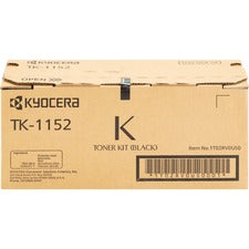 Kyocera TK-1152 Original Laser Toner Cartridge - Black - 1 Each - 3000 Pages