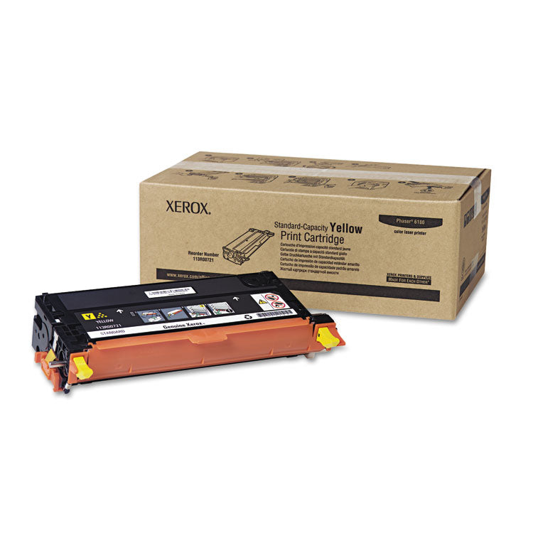 Xerox - 113R00721 Toner, 2,000 Page-Yield, Yellow