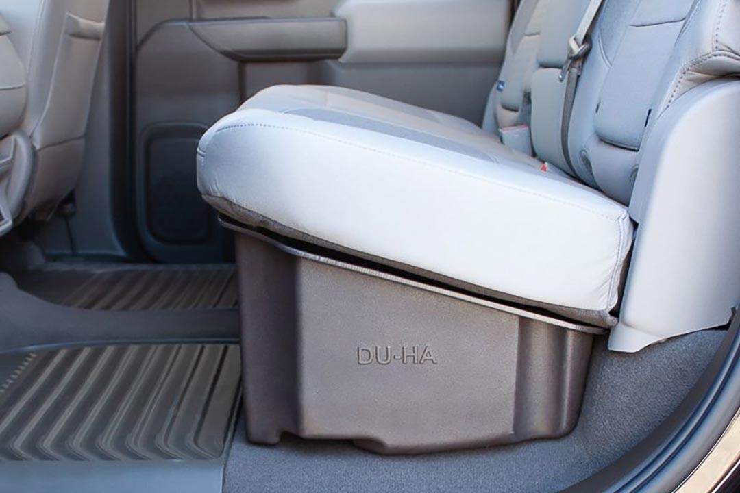 DU-HA Under Seat Storage for '19-'25 Chevrolet/GMC Silverado/Sierra Light Duty Crew Cab & '20-25