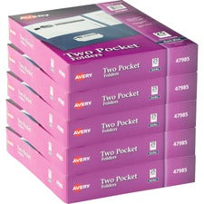 Avery&reg; Letter Pocket Folder [FOLDER;2-POCKET;LETTER;DBE-CT]