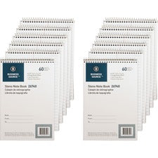 Business Source Steno Notebook [BOOK;STENO;GREGG;60SH;WE-PK]