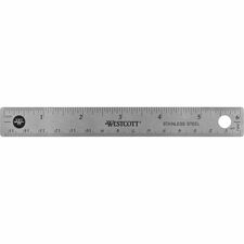 Westcott 6" Stainless Steel Rulers