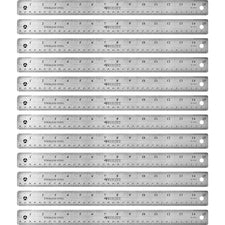 Westcott Stainless Steel Rulers [RULER;STAINLESS STEEL;15"-BX]