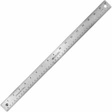 Westcott Stainless Steel Rulers [RULER;STAINLESS STEEL;18"-BX]