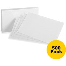 Oxford Plain Index Cards [CARD;INDEX;BLANK;3X5;WE-BD]