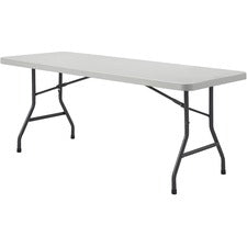 Lorell Extra-Capacity Ultra-Lite Folding Table [TABLE;BLWMLD;HVYDTY;96X30;GY-EA]