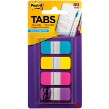 Post-it&reg; Easy Dispenser Tabs [TABS;POST-IT;ASSRTD BRIGHT-PK]
