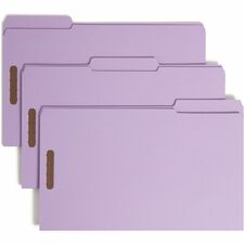 Smead 1/3 Tab Cut Legal Recycled Fastener Folder [FOLDER;FST;LGL;1/3;2K1&3;LV-BX]