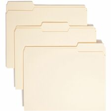 Smead 1/3 Tab Cut Letter Recycled Top Tab File Folder [FOLDER;FILE;LTR;1/3 AST;MLA-CT]