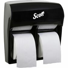 Scott Pro High-Capacity Coreless Standard Roll Toilet Paper Dispenser [DISPENSER;TOWL;PPR;TCHLS;BK-EA]