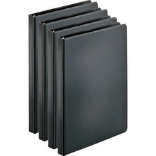 Business Source Basic Round Ring Binders [BINDER;ECONOMY;RND;0.5";BK-BD]