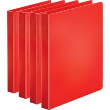 Business Source Basic Round Ring Binders [BINDER;ECONOMY;RND;1";RD-BD]